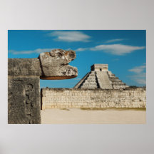 Chichenitza ruins posters