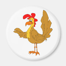 ChiChi Chicken Fridge Magnets