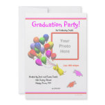 Chick and Balloons Kindergarten Photo Graduation