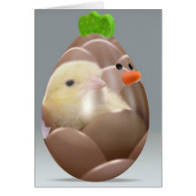 Chick Easter Egg Cards