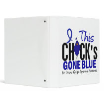 Chick Gone Blue For CFS Chronic Fatigue Syndrome