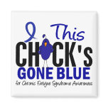 Chick Gone Blue For CFS Chronic Fatigue Syndrome