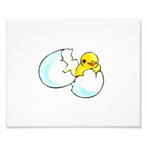 chick hiding in egg design photo