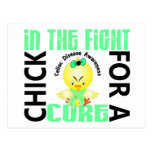 Chick In The Fight Celiac Disease Post Cards