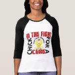 Chick In The Fight Lung Cancer Tees