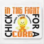 Chick In The Fight Multiple Sclerosis MS Mousepad
