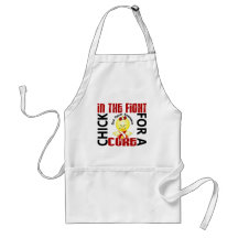 Chick In The Fight Oral Cancer Aprons