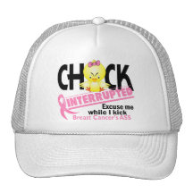 Chick Interrupted 2 Breast Cancer Trucker Hat