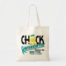 Chick Interrupted 2 PKD Canvas Bags