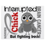 Chick Interrupted 3 Brain Cancer Flyer Design