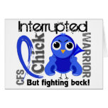 Chick Interrupted 3 CFS Chronic Fatigue Syndrome Card