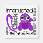 Chick Interrupted 3 Chiari Malformation Refrigerator Magnet