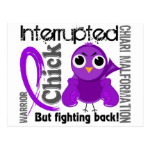 Chick Interrupted 3 Chiari Malformation Postcards