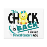 Chick Is Back Cervical Cancer Postcards