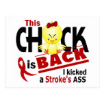 Chick Is Back Stroke Post Card