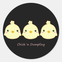 Chick 'n Dumpling Stickers