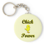Chick Power Keychains