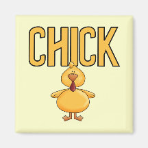 Chick T-shirts and Gifts Refrigerator Magnets