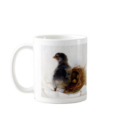 Chick With Nest Coffee Mug by angelandspot