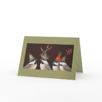 Chickadee card
