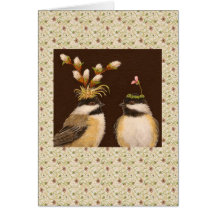 chickadee card
