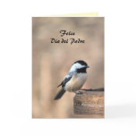 Chickadee Día del Padre Card