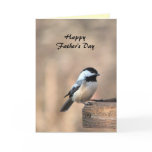 Chickadee Fathers Day Cards