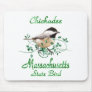 Chickadee Massachusetts State Bird Mouse Pad