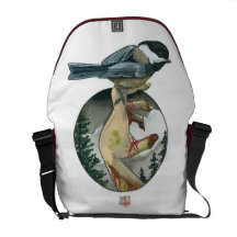 "Chickadee" Messenger Bag