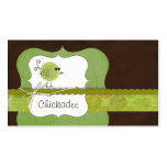 Chickadee {sage} Business Cards