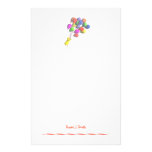 Chicken and Balloons Stationery Design