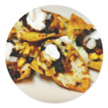 Chicken And Black Bean Nachos Food Sticker