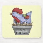 Chicken Country Mouse Pad