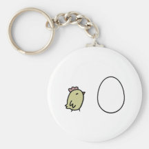 Chicken & Egg Keychains