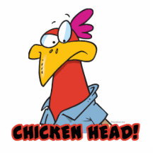 Chicken head cut outs