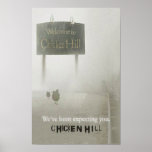 CHICKEN HILL PRINT