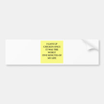 CHICKEN.jpg Bumper Stickers