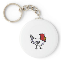 chicken keychain