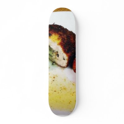 Chicken Kiev Skate Deck by lifesphere