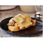 Chicken Marsala On Garlic Toast With Cheese Photo Cutouts