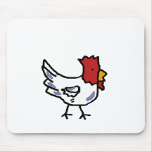 chicken mouse pad