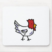 chicken mouse pad