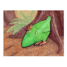 Chicken of Plant postcard