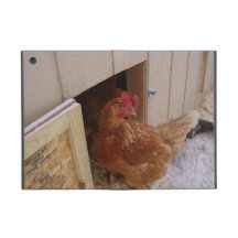 Chicken on a Cold Winters Day Cover For iPad Mini