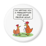 chicken people doctor patient soup magnet