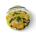 Chicken Piccata Dinner Cooking Food Button
