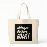 Chicken Pluckers Rock! Tote Bag
