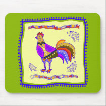 Chicken Quilt Mousepad