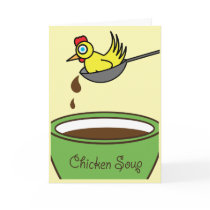 Chicken Soup Get Well Card