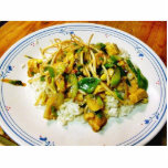 Chicken Stir Fry Photo Sculptures
